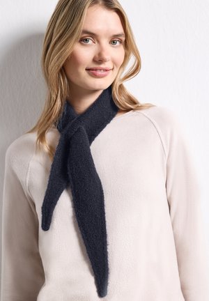 Street One, MINI DREIECKSTUCH IN UNIFARBE - Foulard - indigo night