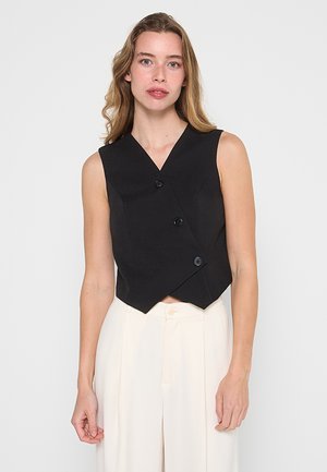 YASHANIA - Vest - black