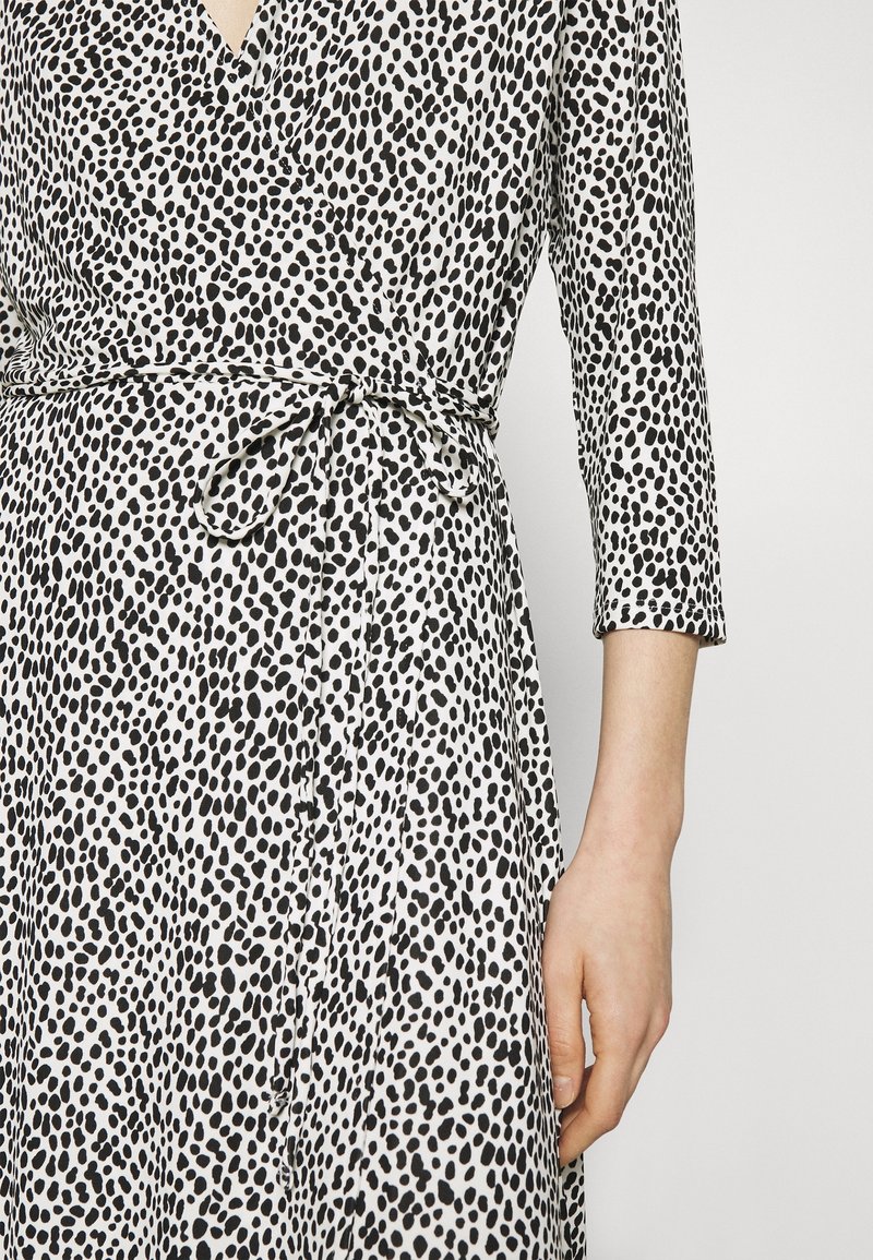 banana republic black and white wrap dress Banana Republic Tulip Wrap Dress main image 0