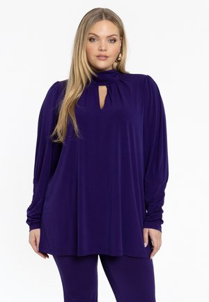 YOEK PLISSÉE - Langarmshirt - purple
