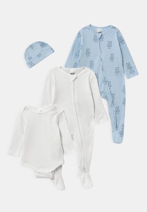 BUNDLE SET UNISEX - Muts - white/water blue
