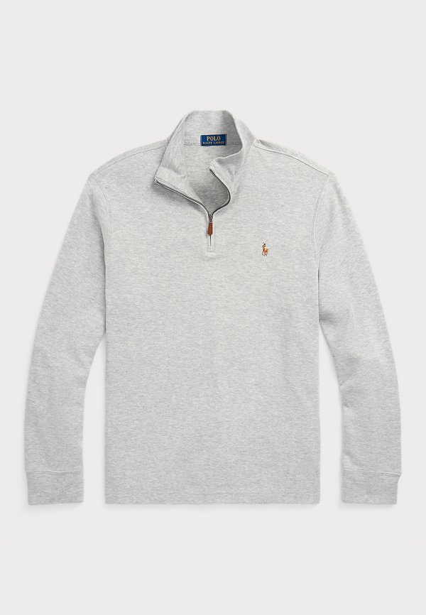 ESTATE RIB QUARTER ZIP PULLOVER - Jumper - andover heather3