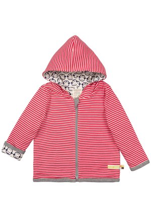 loud + proud WENDEJACKE MIT KAPUZE - Light jacket - tomato