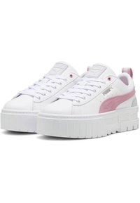 Puma MAYZE - Edzőcipő - white-mauved out