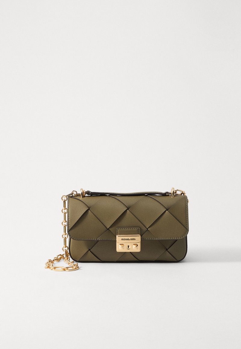 MICHAEL Michael Kors TRIBECA CHAIN - Torba preko tijela - safari green ...
