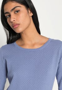 Vero Moda VMCARE STRUCTURE O-NECK - Camisola - purple impression