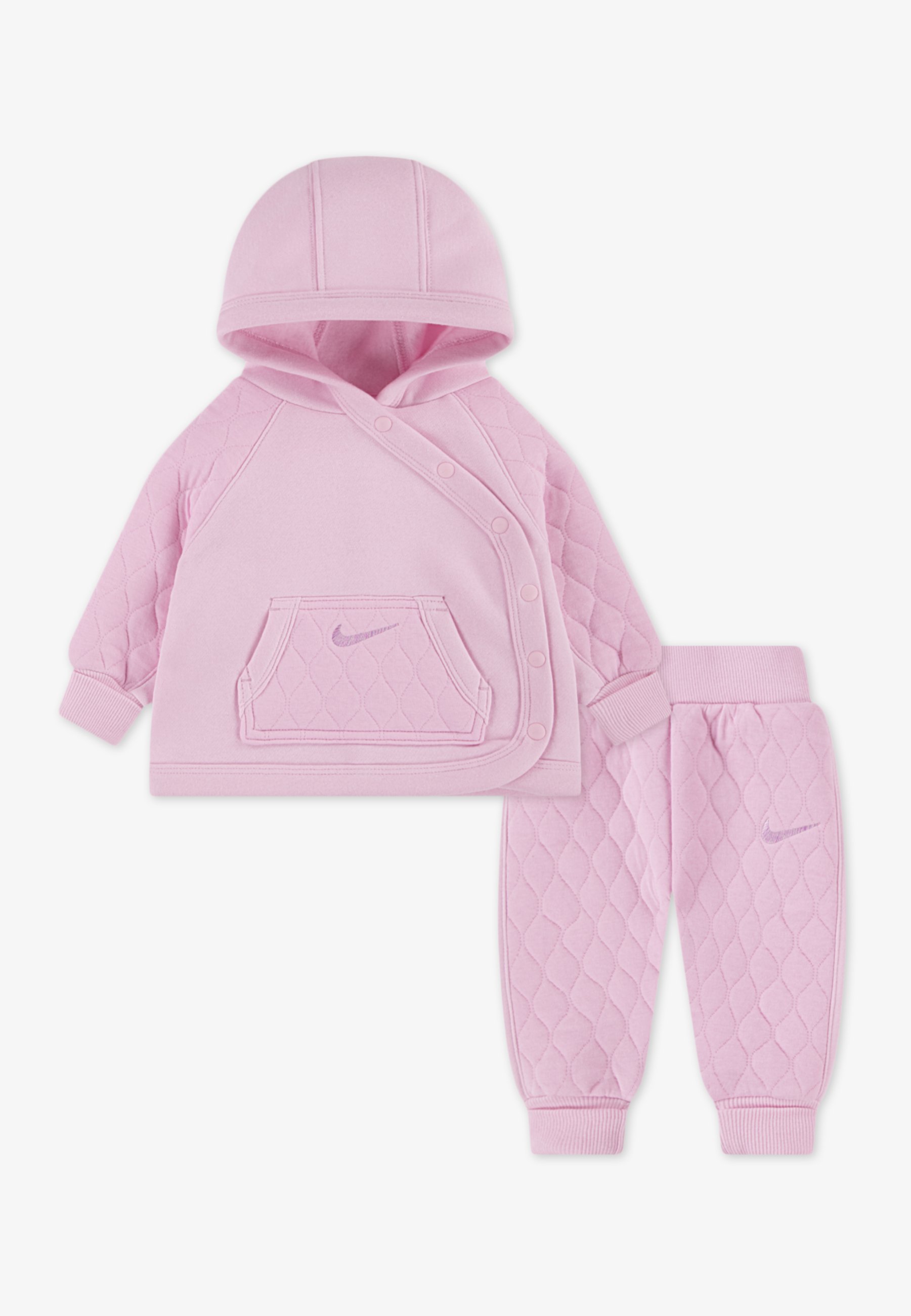 pink nike jogger set
