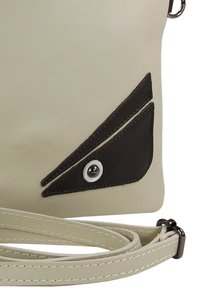DrachenLeder TOSCANTO  - Schoudertas - beige weiß schwarz