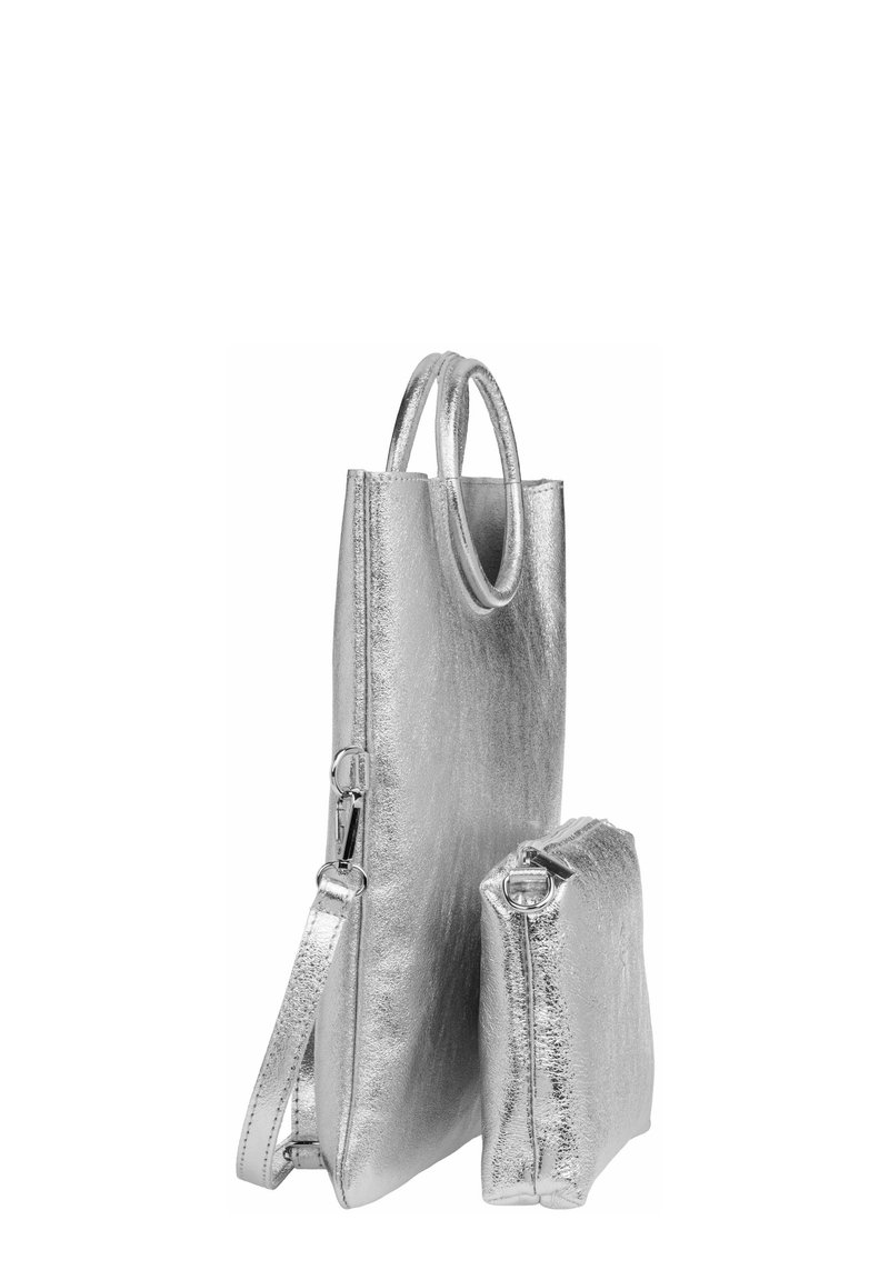 Caspar SET Kosmetiktasche silber metallic/silberfarben Zalando