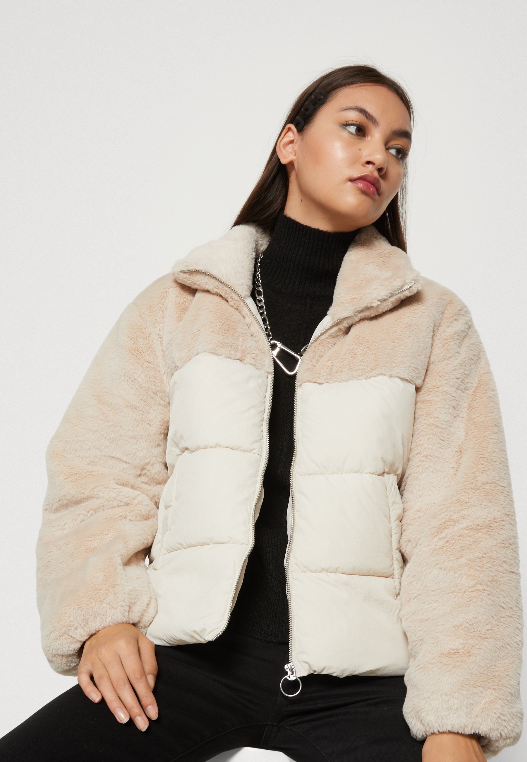winterjacke beige only