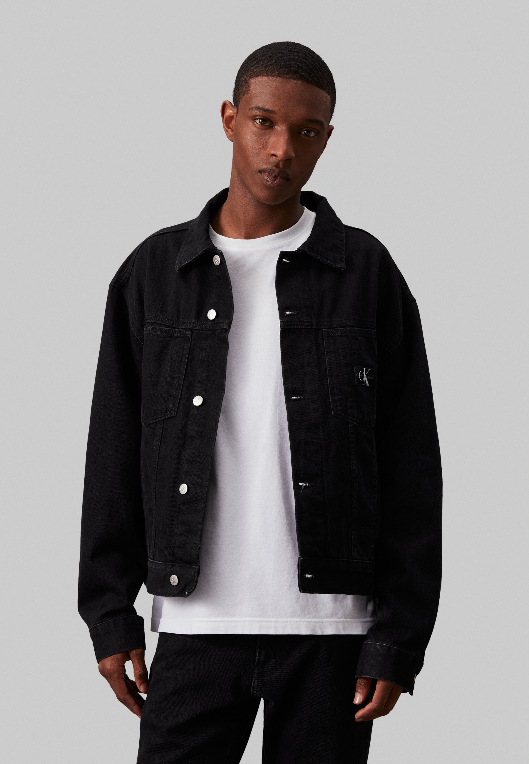 Denim Jacket Zara Jacke Schwarz WeiÃƒÂŸ Calvin Klein Pulli WeiÃŸ