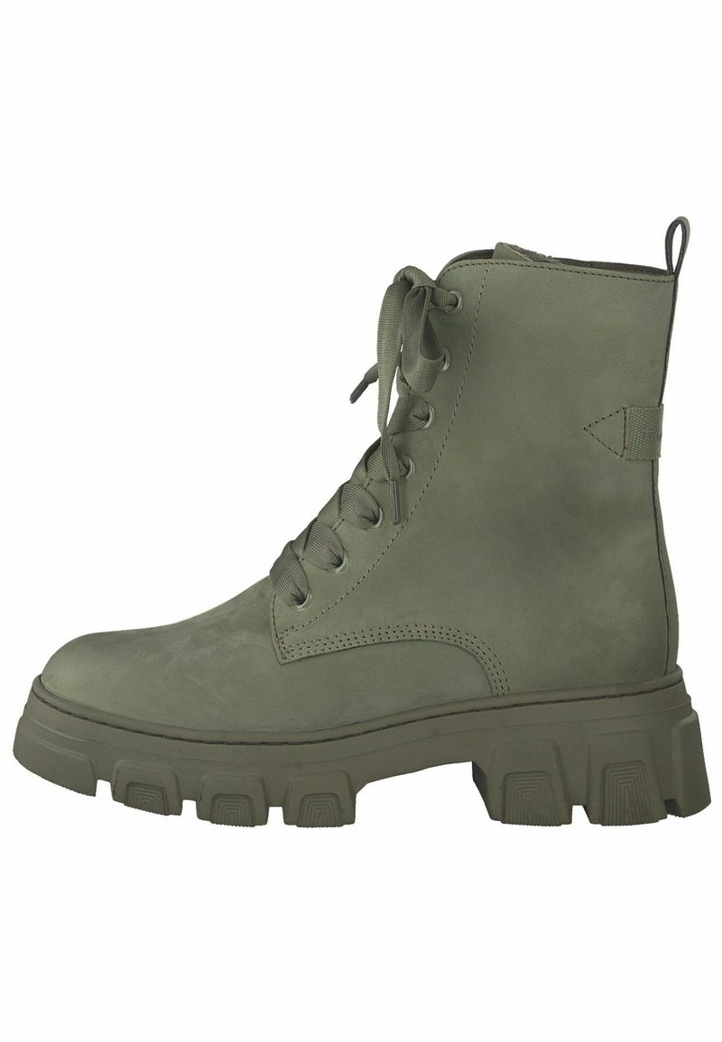 Tamaris Damen Lace Boot Flat 1-25268-45, Stivaletto Donna