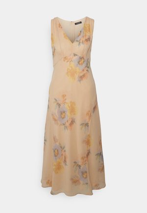 FLORAL CRINKLED GEORGETTE DRESS - Vestito estivo - blush/sage multi