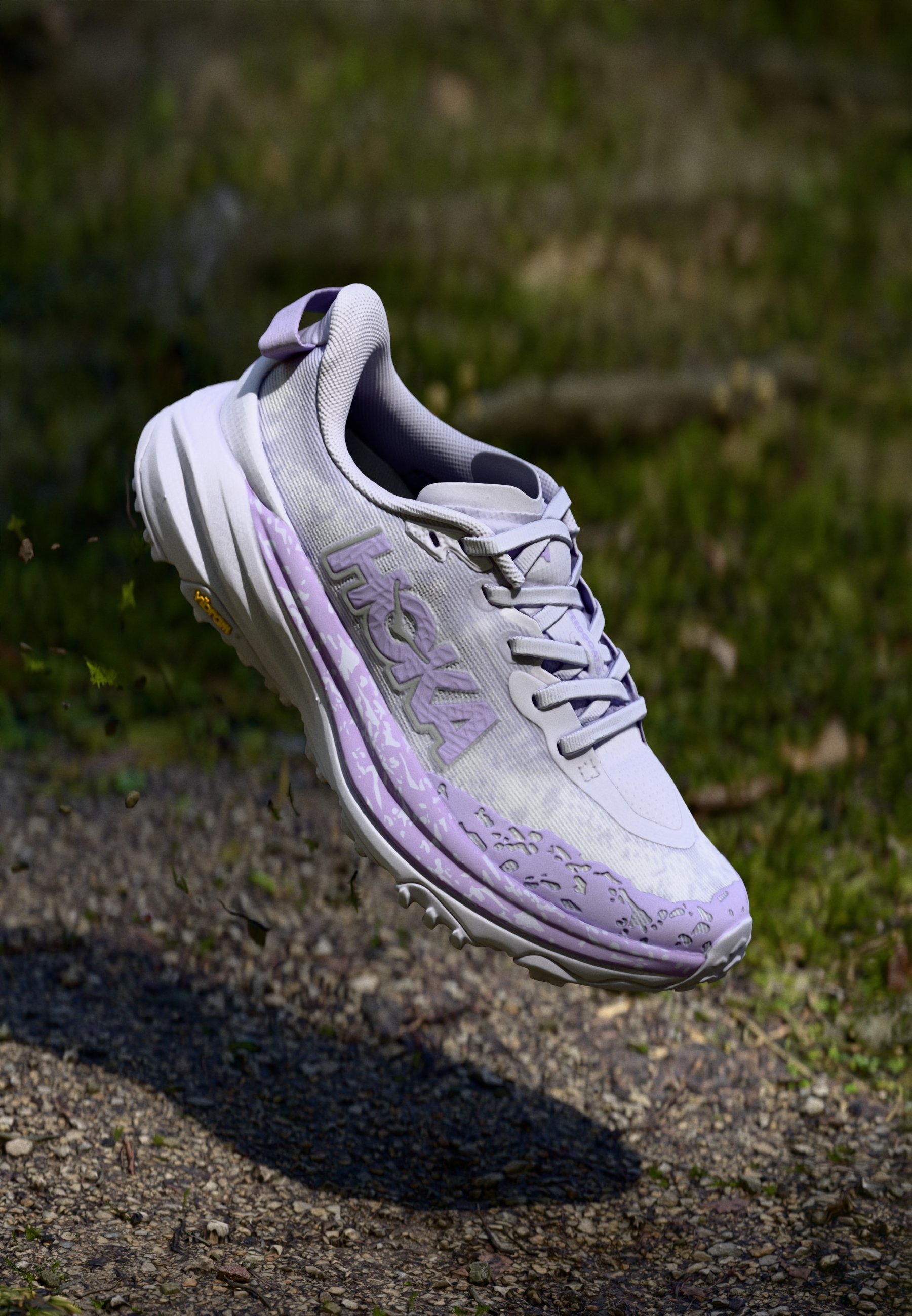 HOKA スニーカー　紫 Women's Skyflow Running Shoe - Midnight/Pink Twilight