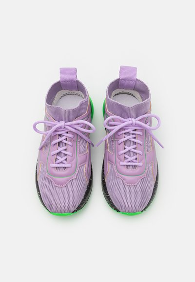 Stella McCartney Kids TRAINERS UNISEX - High-top trainers - lilac