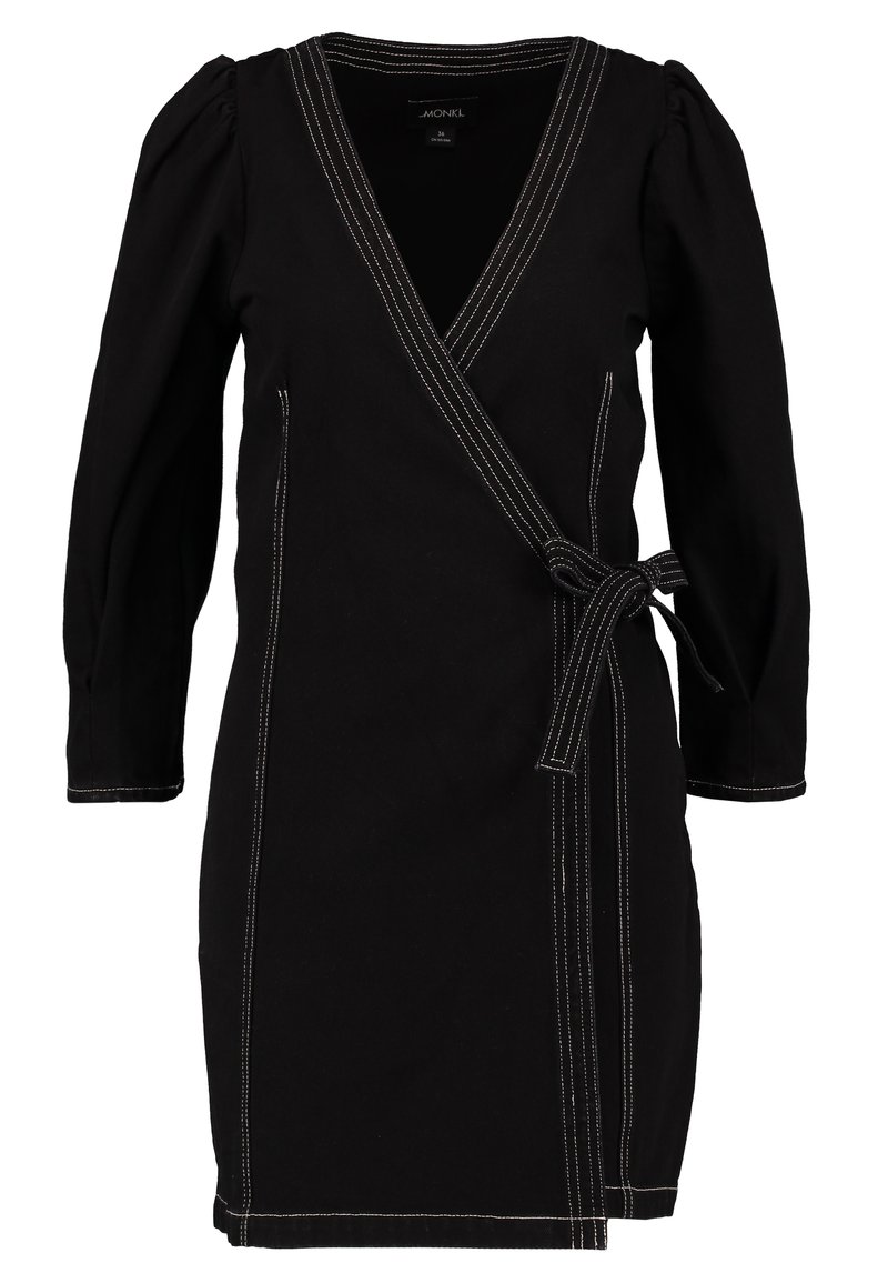 Monki Jeansjurken zwart Monki Jeansjurken zwart