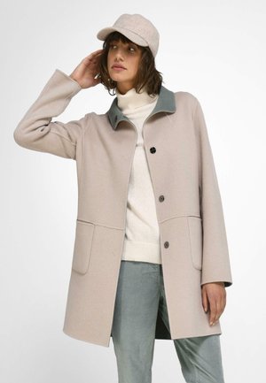 Classic coat - salbei beige