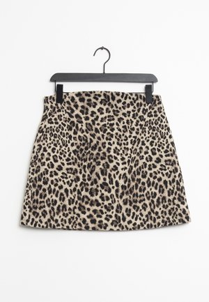 Falda acampanada - brown