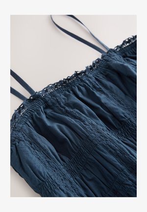 Next, SHIRRED WIDE LEG - Tuta jumpsuit - navy