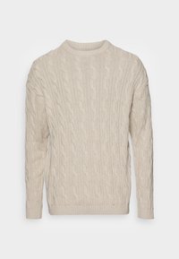 CABLE - Jumper - cosy light beige