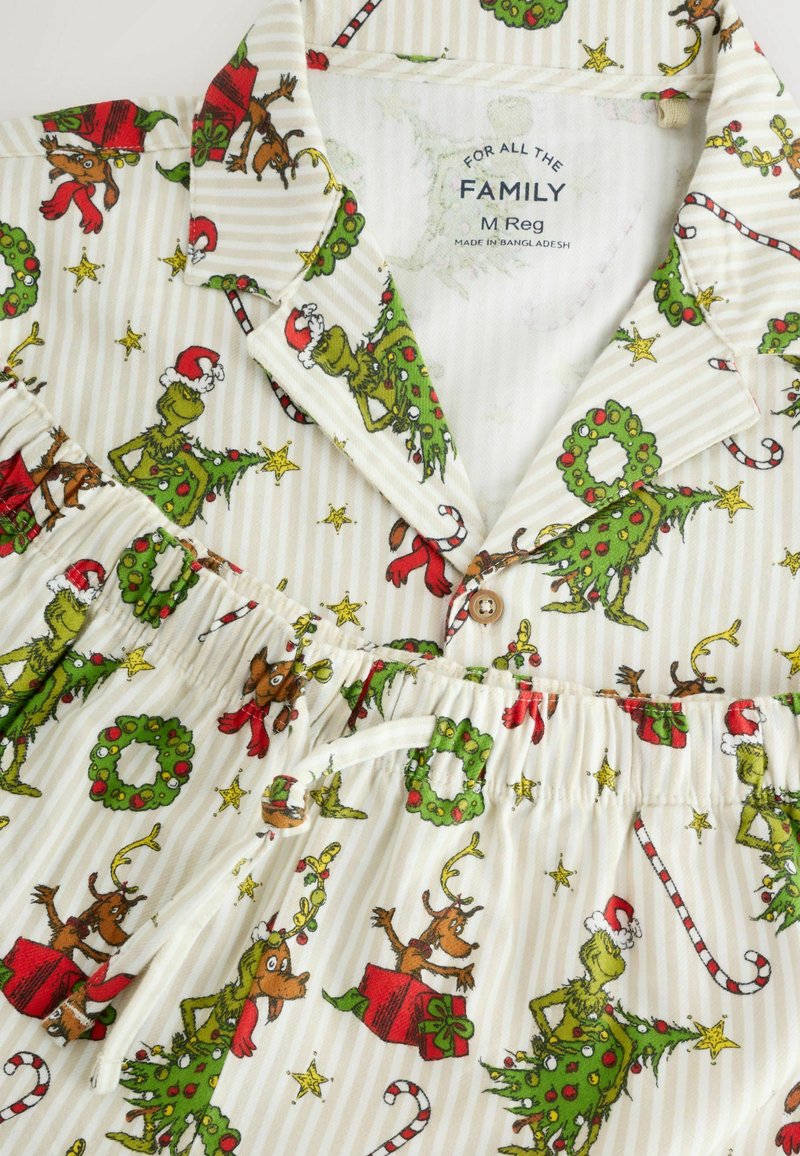 Grinch Weihnachts Pyjama Familie Set Weihnachtspyjama