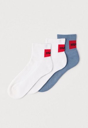 LABEL 3 PACK - Κάλτσες για αθλητικά παπούτσια - open blue