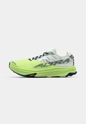 Altra MONT BLANC CARBON - Trail running shoes - white/lime