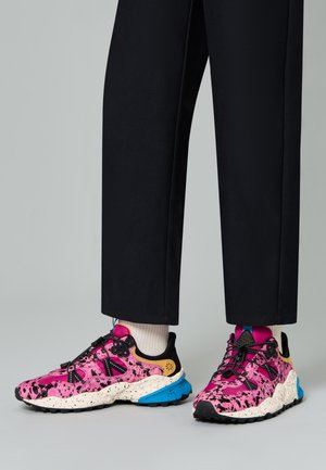 Sneakers basse - fuchsie
