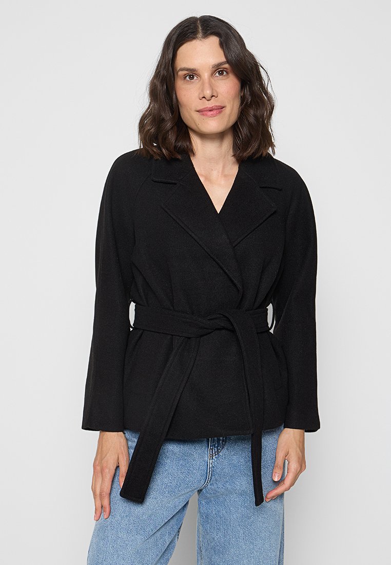 Vero Moda Petite Lichte jas zwart