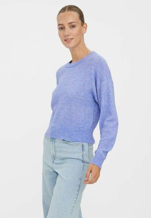DROPSHOULDER - Stickad tröja - jacaranda
