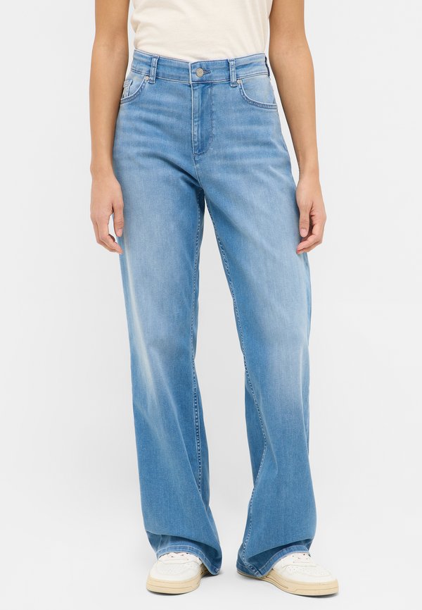 STYLE MADISON WIDE - Wide Leg - blau