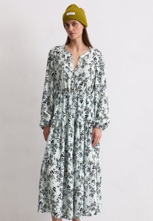 STUFEN MIT ALLOVER-PRINT - Blousejurk - multi silvery blue