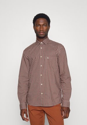 KENT COLLAR LONG SLEEVE ONE BIGGER CHEST POCKET - Shirt - multi/ baby aubergine