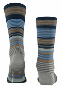 Burlington STRIPE - Socken - dark grey