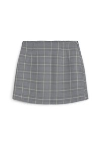 Calliope A QUADRI - Gonna a campana - var grigio melange