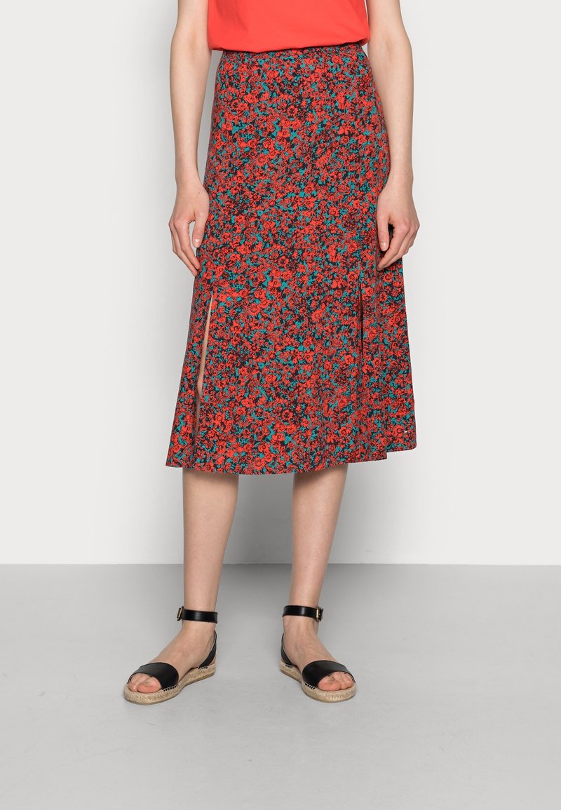 Tommy Hilfiger Áčková sukně - red