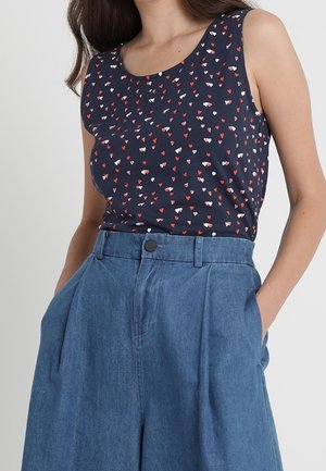 Top - dark blue
