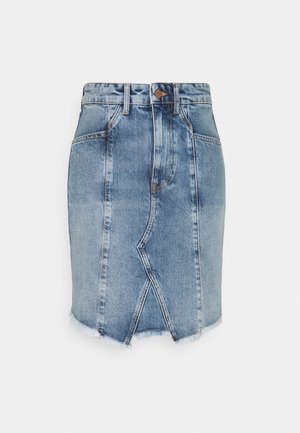 Minirok - light blue denim