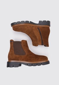 Sandra Fontán LOMCOCHE - Plateaustiefelette - camel