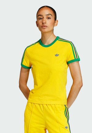 TEE - T-paita - eqt yellow/green/collegiate royal