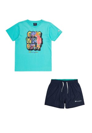 SET  - Short - mint and blue