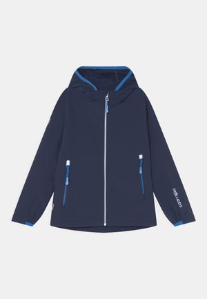 TROLLKIDS KIDS KVALVIKA UNISEX - Outdoor jacket - navy/white/medium blue