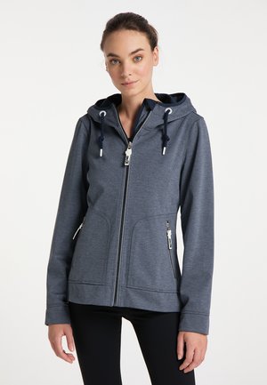 myMo ATHLSR Sweater met rits - marine melange