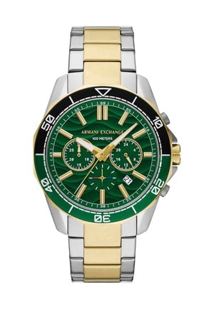 SPENCER 44MM - Ura kronograf - bicolor green