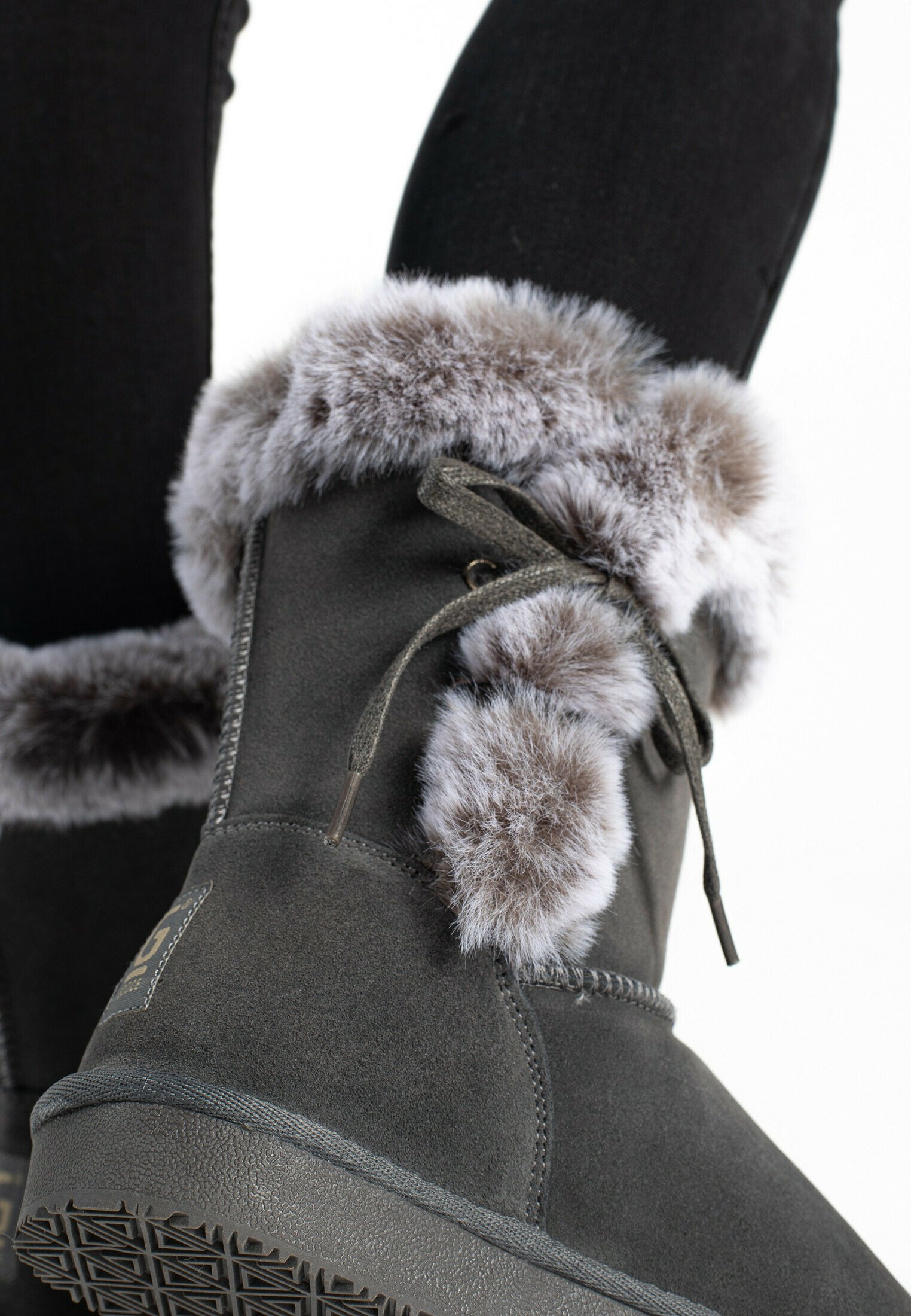 Gooce Korte laarzen - grey/grijs - Zalando.be