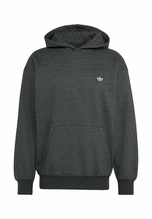 adidas Originals, ADIDAS ORIGINALS TREFOIL ESSENTIALS MELANGE LOOSE HOODIE - Kapuzenpullover - dark grey heather