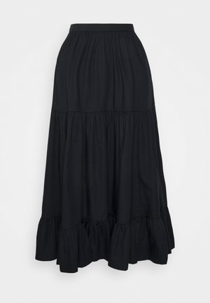 Falda acampanada - black