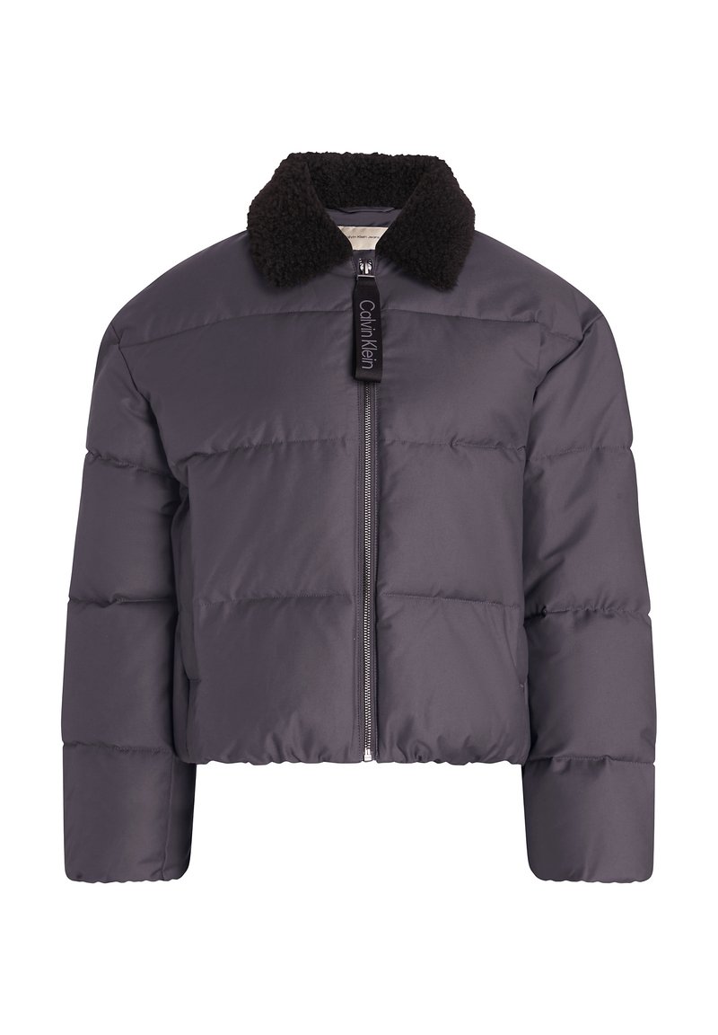 Calvin Klein Jeans Winterjas donkergrijs