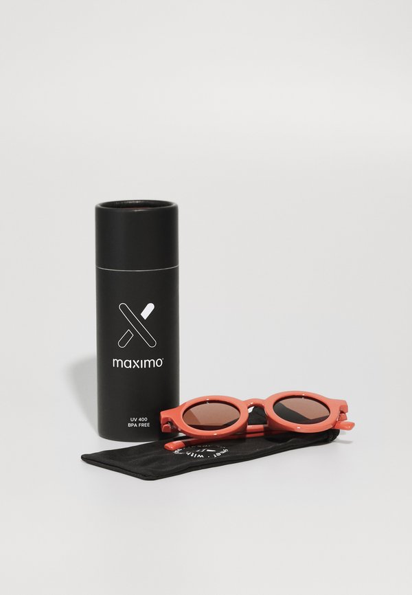 MINI SUNGLASSES, ROUND UNISEX – Sonnenbrille – rose tan