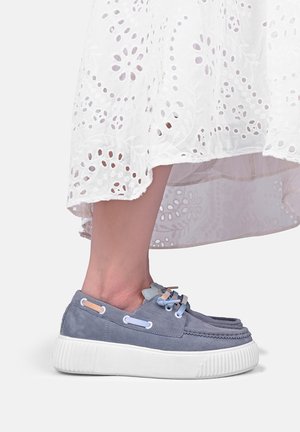 Crickit CRICKIT HALBSCHUH TINA - Bootsschuh - blau